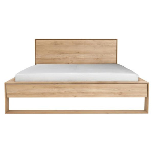 Oak Nordic II Bed Beds Ethnicraft Queen 