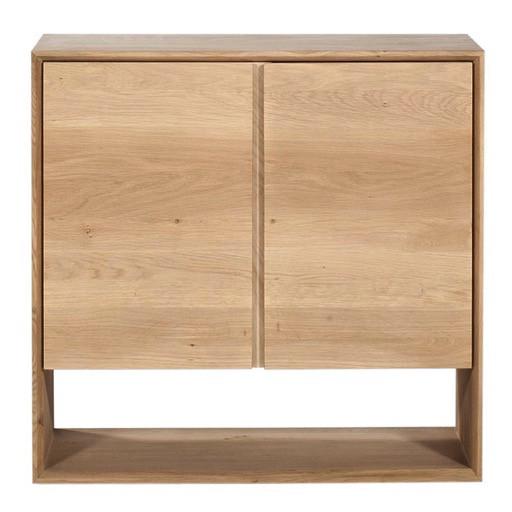 Oak Nordic Sideboard storage Ethnicraft 2 Doors 