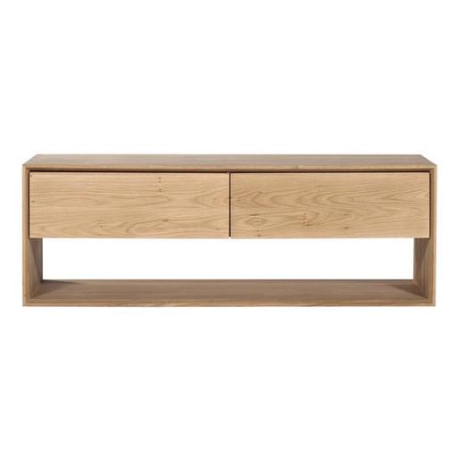 Oak Nordic Tv Cupboard Home Theatre Ethnicraft 47" 
