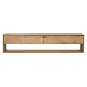 Oak Nordic Tv Cupboard Home Theatre Ethnicraft 71" 
