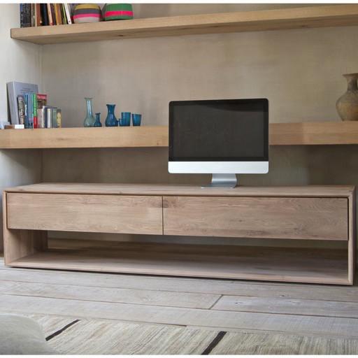 Oak Nordic Tv Cupboard Home Theatre Ethnicraft 