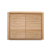Oak Shadow Sideboard storage Ethnicraft 2 Door 