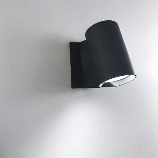 Oblique LED Outdoor Wall Lamp Outdoor Lighting Artemide Anthracite Grey 