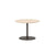 Occasional Low Table side/end table Vitra Height 13.8 natural oak solid wood, oiled 