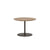 Occasional Low Table side/end table Vitra Height 13.8 walnut solid wood, oiled 