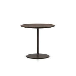 Occasional Low Table side/end table Vitra height 21.6 smoked oak solid wood, oiled 