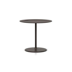 Occasional Low Table side/end table Vitra height 21.6 metal, chocolate 