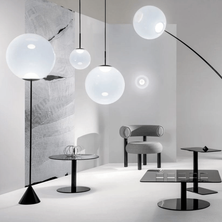 Opal Pendant Light suspension lamps Tom Dixon 
