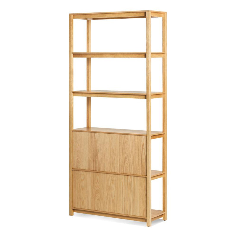Open Plan Tall Bookcase Shelves BluDot 