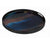 Organic Round Glass Tray Tray Ethnicraft Indigo 