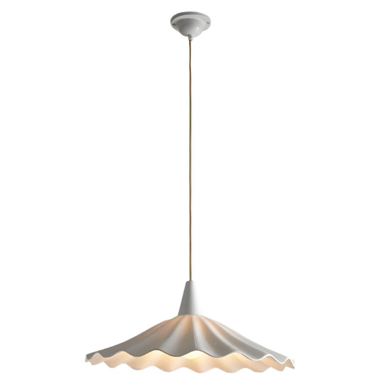 Christie Pendant Light Original BTC Sand & Taupe Braided Cable 