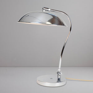 Hugo Table Light Table Lamps Original BTC Polished Aluminium 