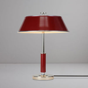 Victor Table Lamp Table Lamp Original BTC Burgundy Red 