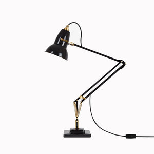 Original 1227 Brass Desk Lamp Table Lamps Anglepoise Jet Black 