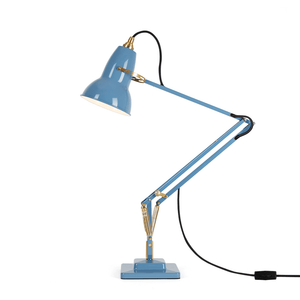 Original 1227 Brass Desk Lamp Table Lamps Anglepoise Dusty Blue 
