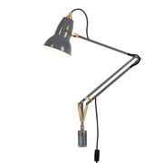 Original 1227 Brass Wall Mounted Lamp Wall Lights Anglepoise Elephant Grey 