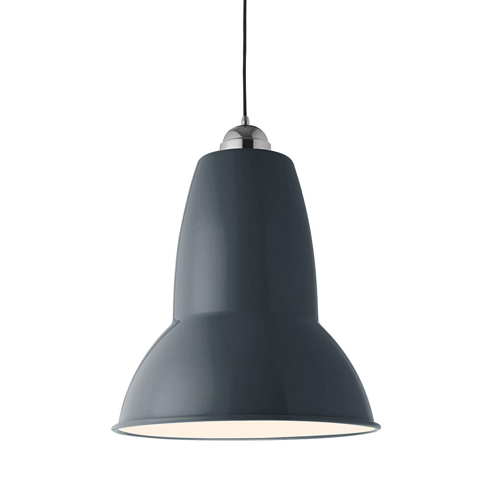 Original 1227 Giant Pendant ceiling lights Anglepoise Gloss Slate Grey 