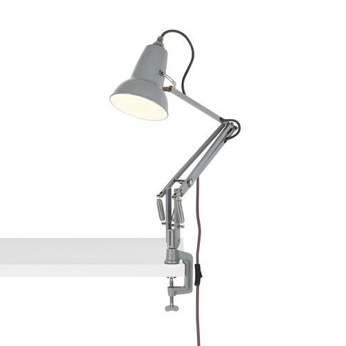 Original 1227 Mini Desk Lamp With Clamp Desk Lamp Anglepoise Dove Grey 