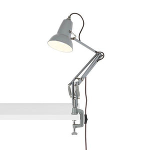 Original 1227 Mini Desk Lamp With Clamp Desk Lamp Anglepoise Dove Grey 