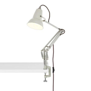 Original 1227 Mini Desk Lamp With Clamp Desk Lamp Anglepoise Linen White 