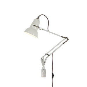Original 1227 Mini Wall Mounted Lamp Desk Lamp Anglepoise Linen White 