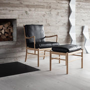 Ow149-F Colonial Footrest ottomans Carl Hansen 
