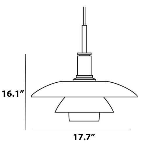 PH 4.5/4 Pendant Lamp hanging lamps Louis Poulsen 