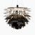 PH Artichoke Pendant hanging lamps Louis Poulsen Extra Large-33.1" D Black 