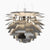 PH Artichoke Pendant hanging lamps Louis Poulsen Extra Large-33.1" D Brushed Stainless Steel 