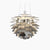 PH Artichoke Pendant hanging lamps Louis Poulsen Medium-23.6" D Brushed Stainless Steel 