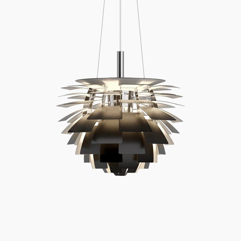 PH Artichoke Pendant hanging lamps Louis Poulsen Small-18.9" D Black 