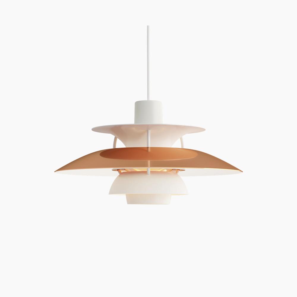 PH5 Mini Pendant Lamp hanging lamps Louis Poulsen Copper 