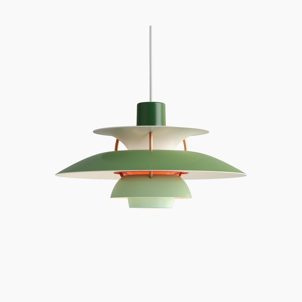 PH5 Mini Pendant Lamp hanging lamps Louis Poulsen Hues of Green 