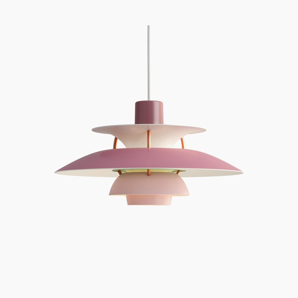 PH5 Mini Pendant Lamp hanging lamps Louis Poulsen Hues of Rose 