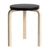 Stool 60 Stools Artek Lacquered Black +$20.00 