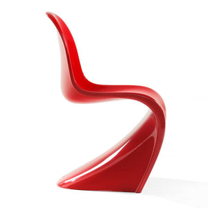 Classic Panton Chair Side/Dining Vitra Red 