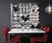 Panton Mirror Sculpture 1 Pyramid Wall Lights Verpan 