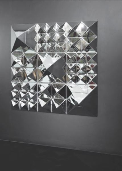 Panton Mirror Sculpture 9 Pyramid Mirrors VerPan 