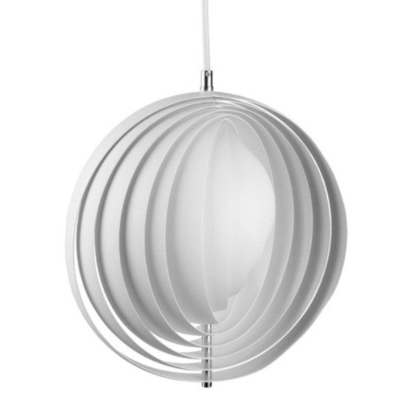 Panton Moon Suspension Lamp suspension lamps VerPan Small White 