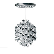 Panton Spiral sp1 Hanging Lamp hanging lamps VerPan Silver 