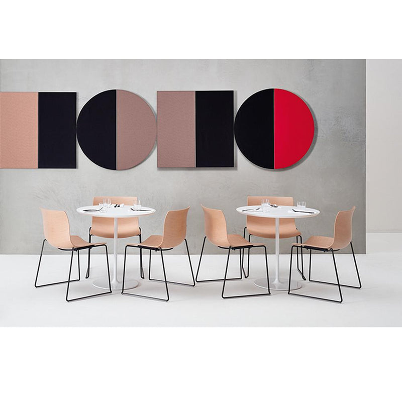 Parentesit Round Modular Acoustic Panel Accessories Arper 