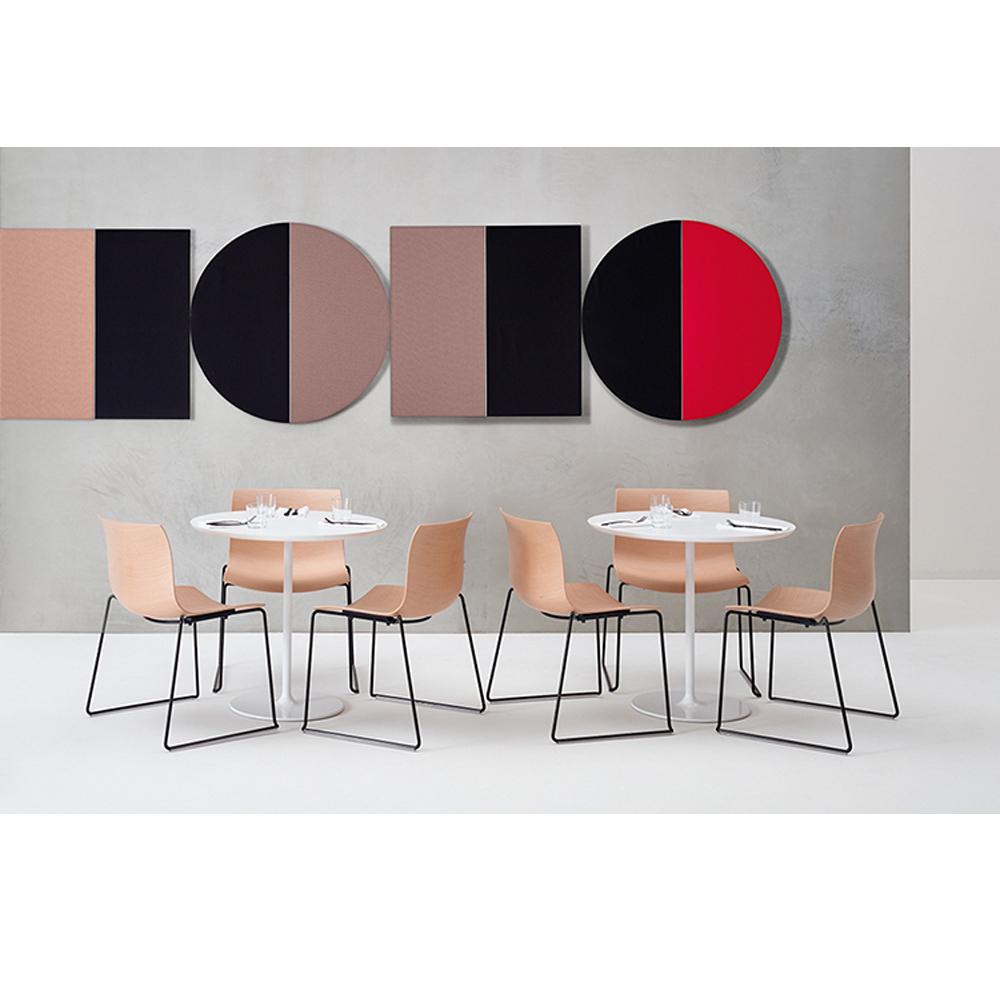 Parentesit Round Modular Acoustic Panel Accessories Arper 