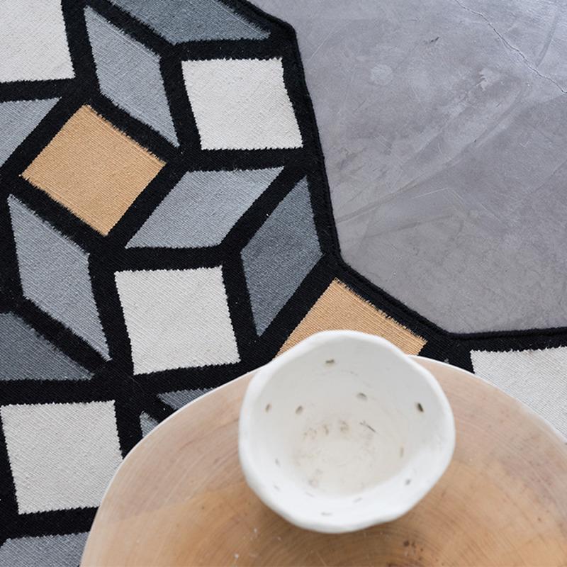 Parquet Rhomb Rug Rug Gan 