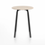 Emeco Parrish Cafe Table - Round Top Dining Tables Emeco Table Top 24" Black Powder Coated Aluminum Ash Wood