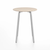 Emeco Parrish Cafe Table - Round Top Dining Tables Emeco Table Top 24" Clear Anodized Aluminum Ash Wood