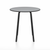 Emeco Parrish Cafe Table - Round Top Dining Tables Emeco Table Top 30" Black Powder Coated Aluminum Gray HPL