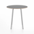 Emeco Parrish Cafe Table - Round Top Dining Tables Emeco Table Top 30" Clear Anodized Aluminum Gray Laminate Plywood