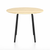 Emeco Parrish Cafe Table - Round Top Dining Tables Emeco Table Top 36" Black Powder Coated Aluminum Accoya Wood