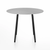 Emeco Parrish Cafe Table - Round Top Dining Tables Emeco Table Top 36" Black Powder Coated Aluminum Brushed Aluminum