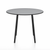 Emeco Parrish Cafe Table - Round Top Dining Tables Emeco Table Top 36" Black Powder Coated Aluminum Gray HPL